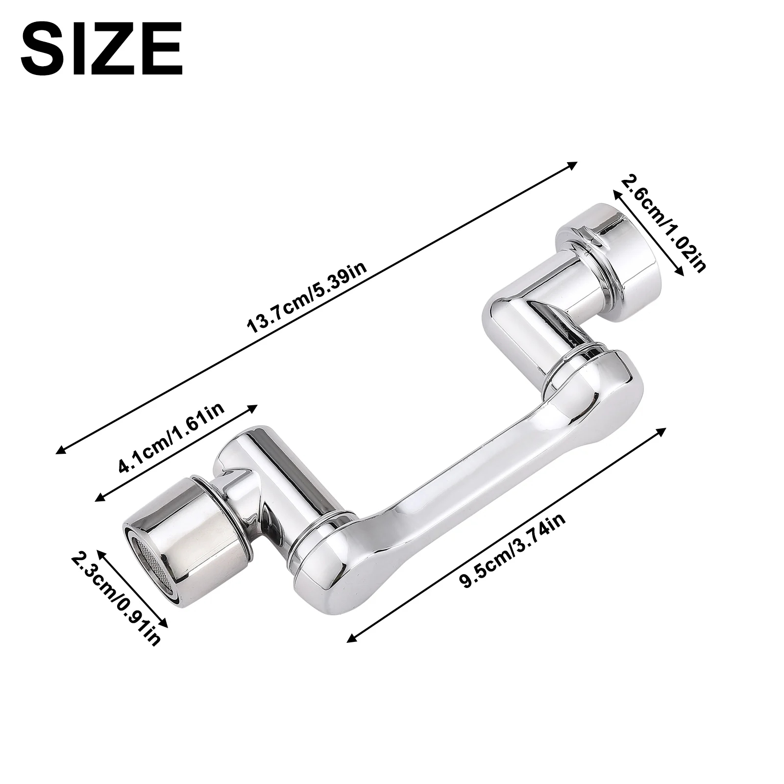 1080° Swivel Filter Faucet Head