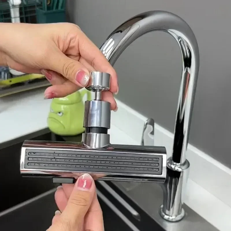 360° 4-Mode Kitchen Faucet Head