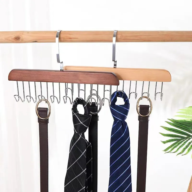 8-Hook Wooden Hanger