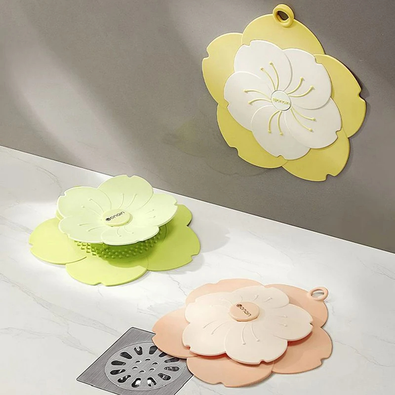 Flower Silicone Drain Cover