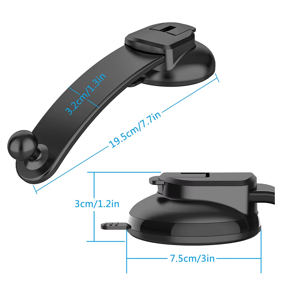 Magnetic Suction Cup Phone Mount