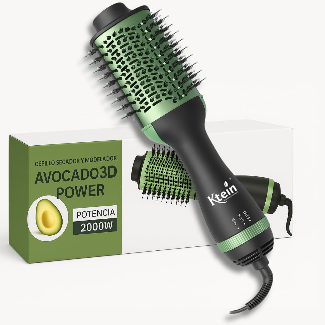 فرشاة الشعر الاحترافية 4 في 1 Avocado 3D