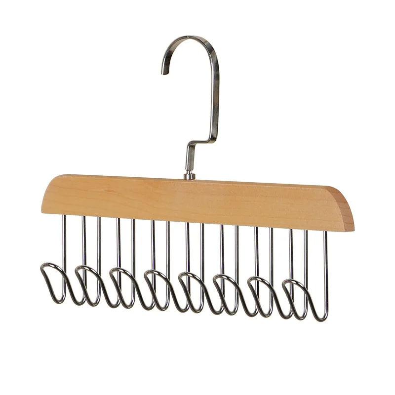 8-Hook Wooden Hanger