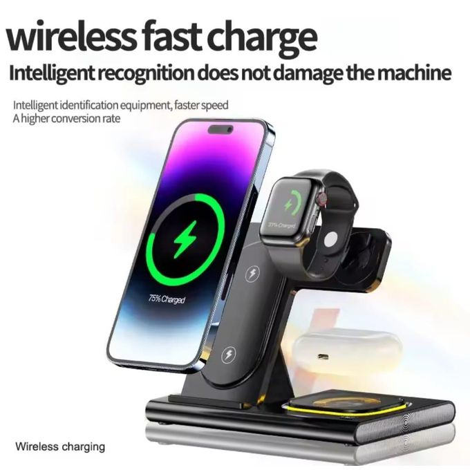 15W Magnetic Wireless Charging Station