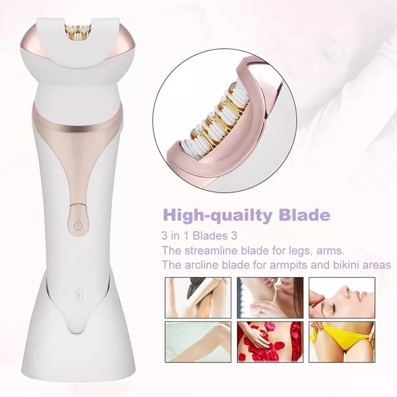 Kemei 4-in-1 Facial Hair Removal Kit