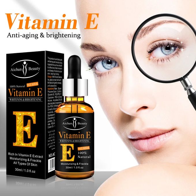 Sérum visage anti-âge à la vitamine E