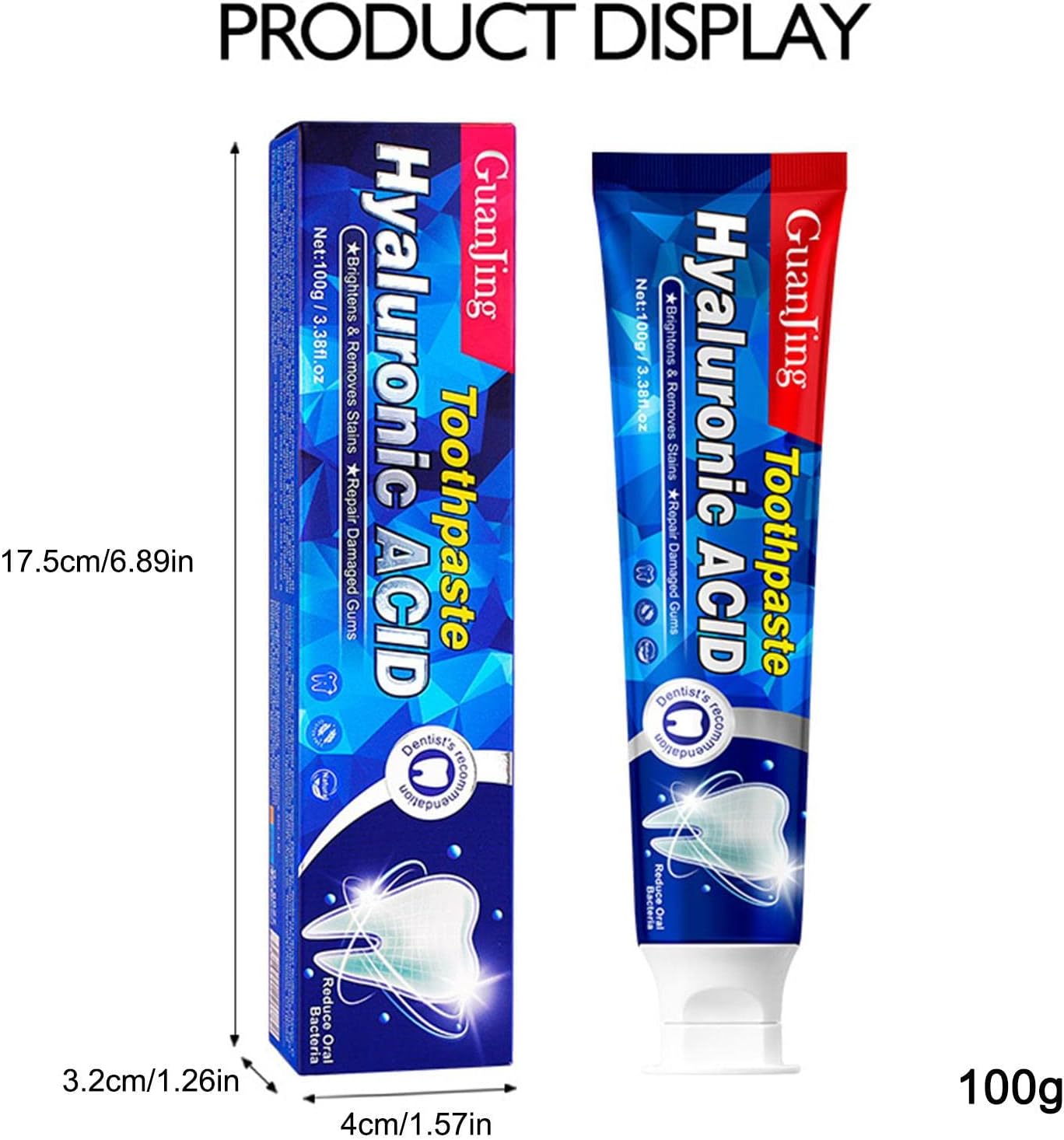 Hyaluronic Acid Whitening Toothpaste
