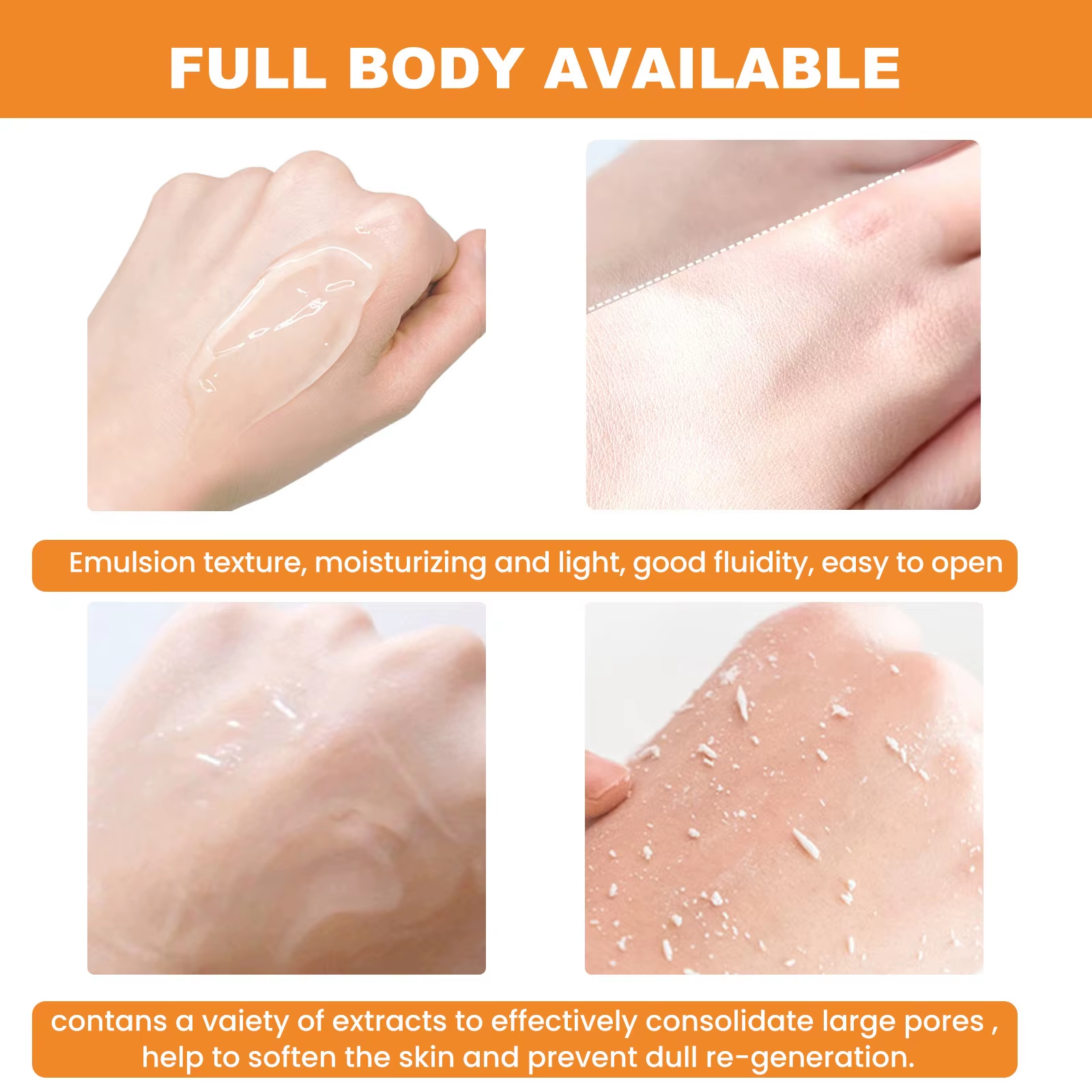 Gel exfoliant à l'écorce d'orange 50 g