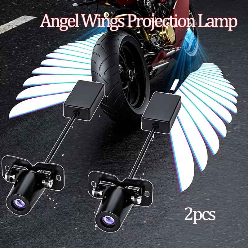 Motorcycle LED Laser Projector Lights (2)