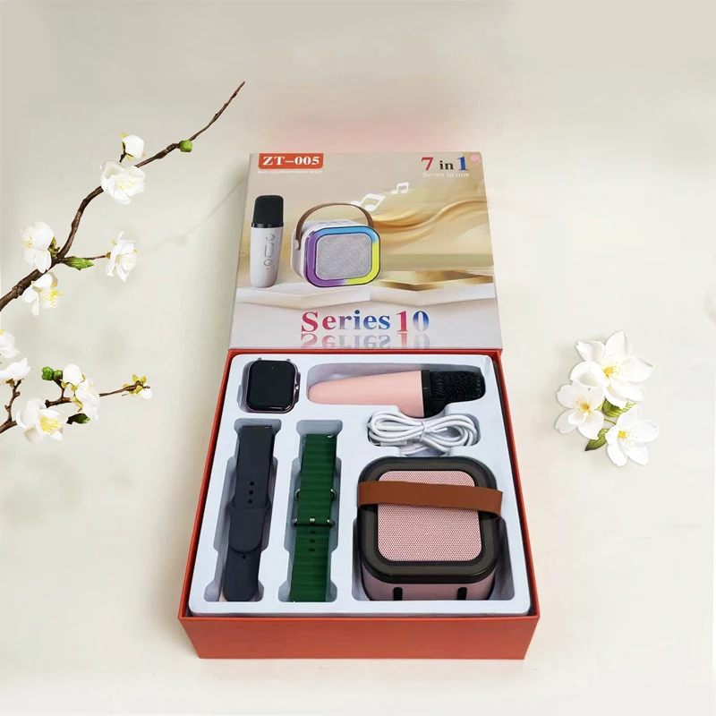 ZT-005 Smart Watch & Karaoke Speaker 7-in-1
