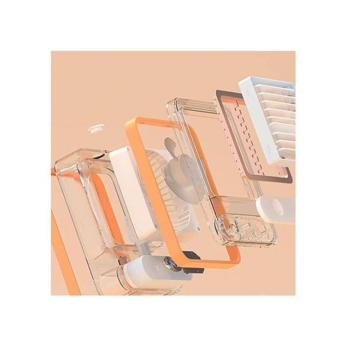 Mini Air Cooler Fan with Night Light