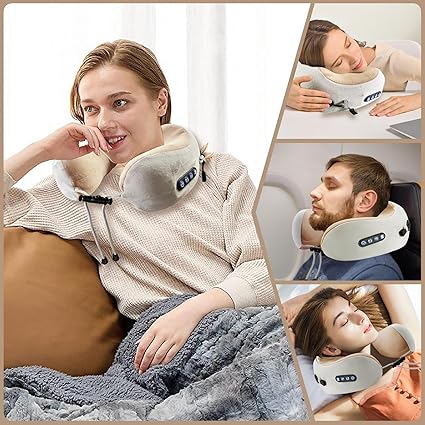 وسادة تدليك الرقبة الكهربائية على شكل U