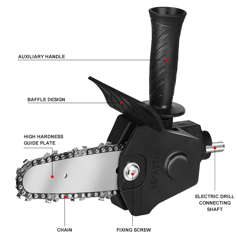 Drill Chainsaw Attachment