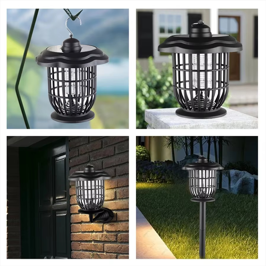 Solar Mosquito Zapper Garden Light