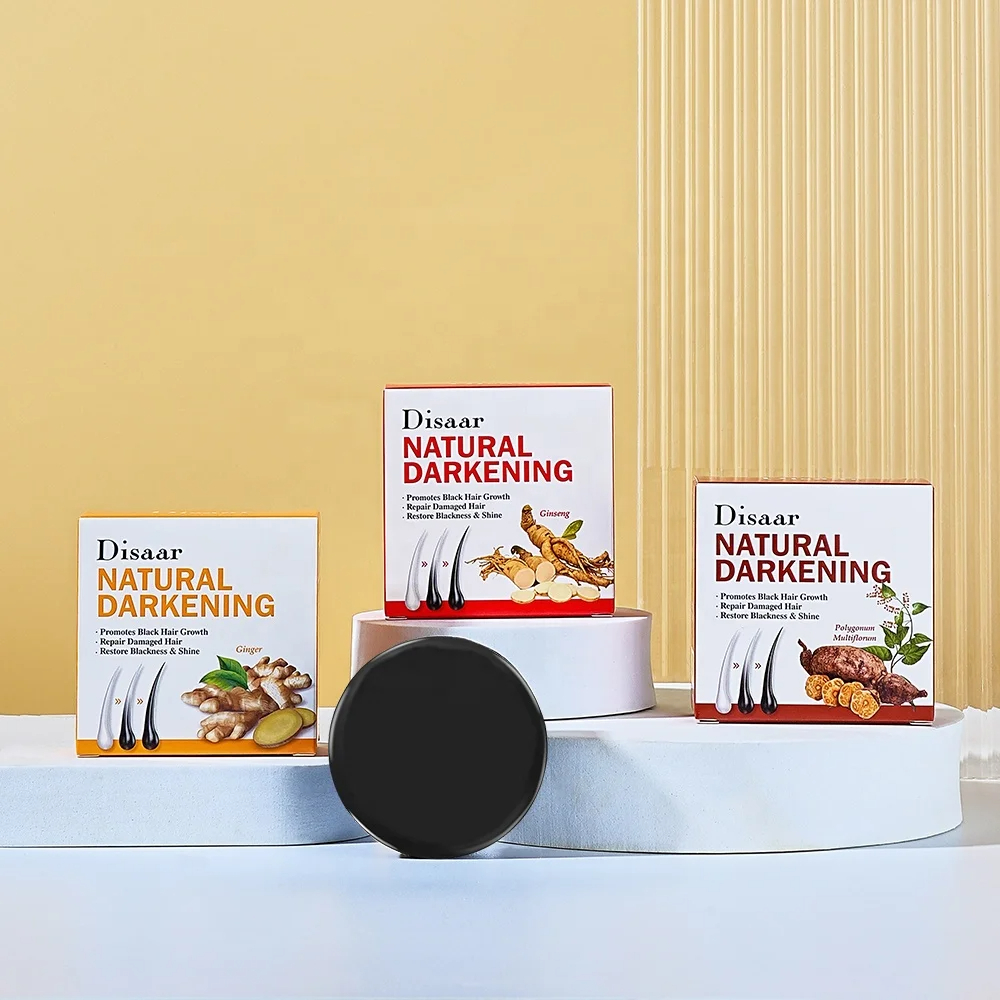 Disaar Ginseng Black Hair Soap