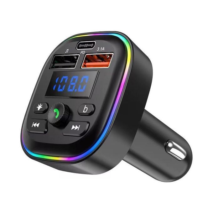 3-Port Bluetooth FM Transmitter