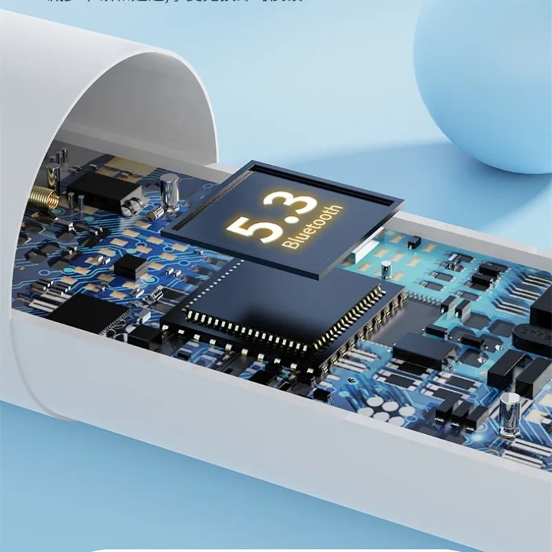 سماعات أذن بلوتوث 5.3 بشاشة LED