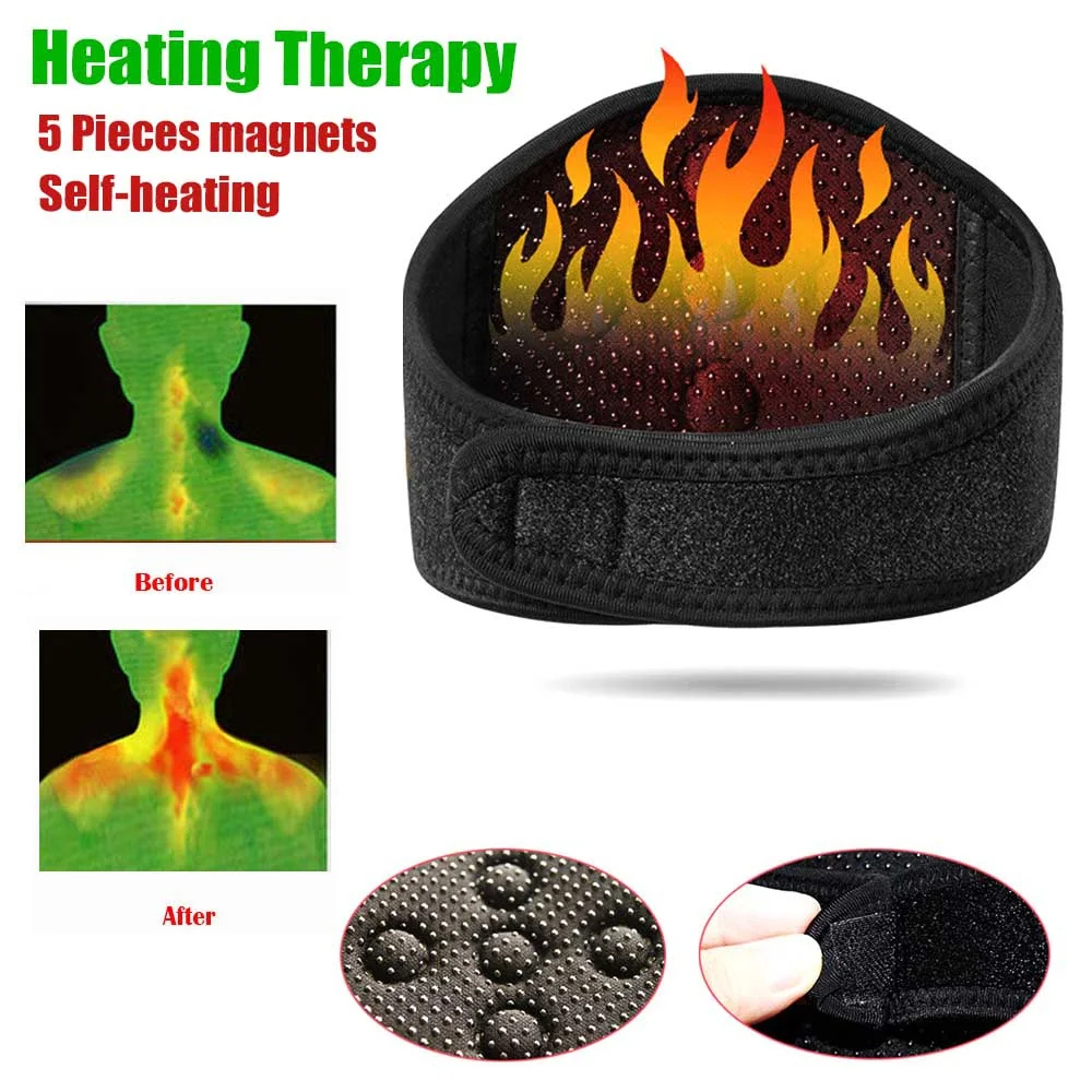 Self-Heating Tourmaline Neck Wrap