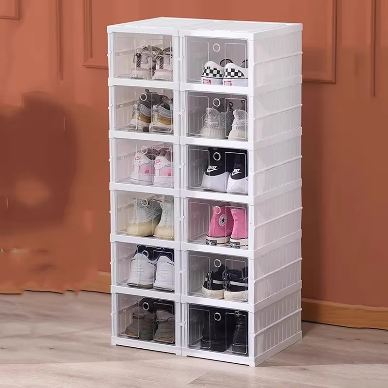 Foldable Plastic Shoe Cabinet