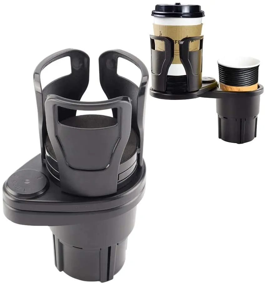 Porte-gobelet voiture rotatif 2 en 1