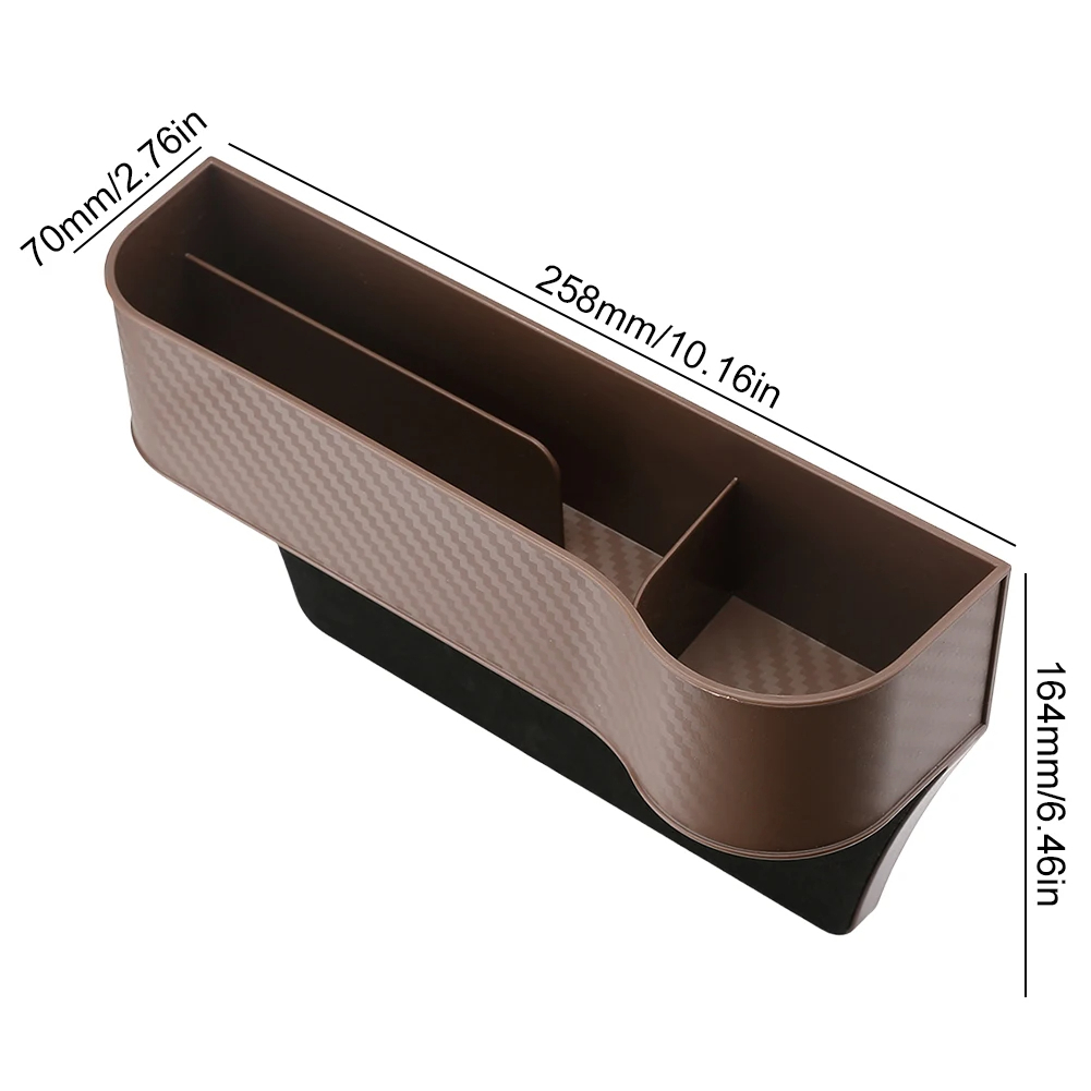 Car Seat Gap Organizer with Charging Slot