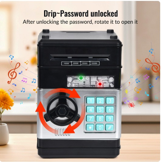 Electronic Mini Safe Piggy Bank