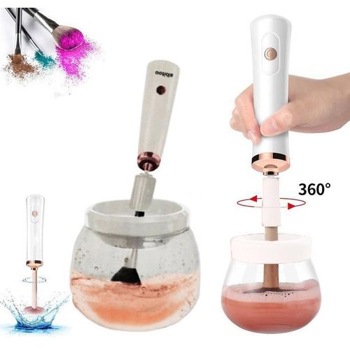 Nettoyeur électrique de pinceaux de maquillage