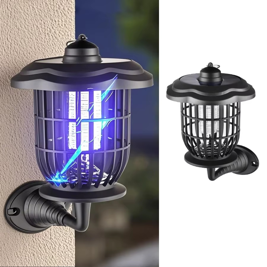 Solar Mosquito Zapper Garden Light