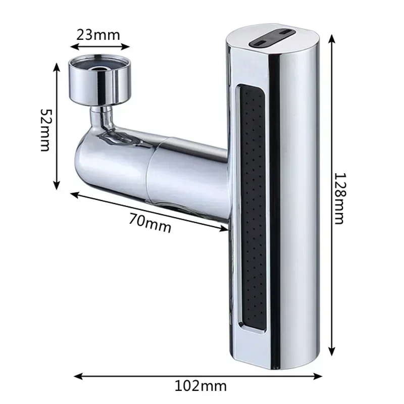 360° 4-Mode Kitchen Faucet Head