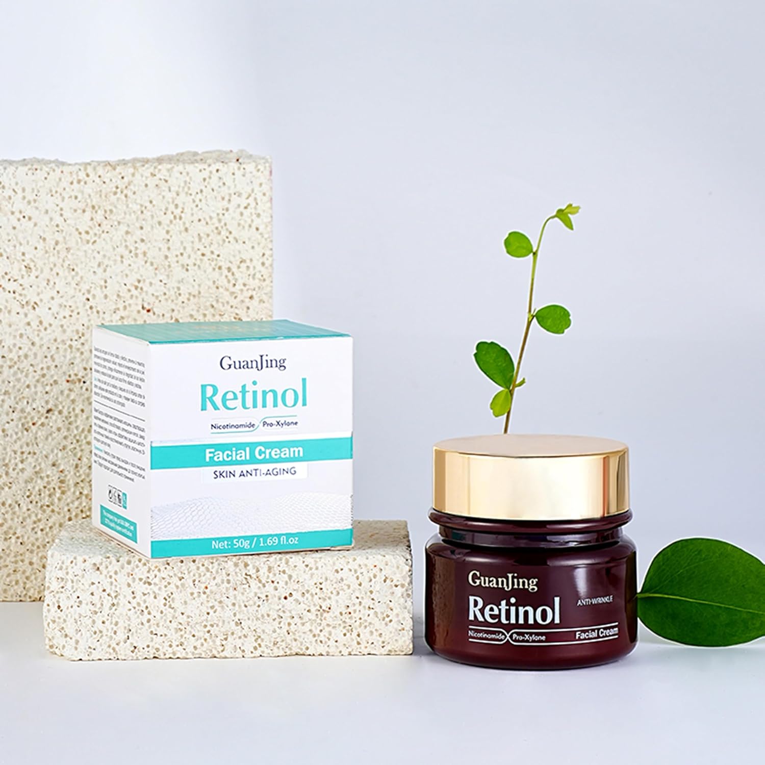 Crème anti-âge Guanjing au rétinol