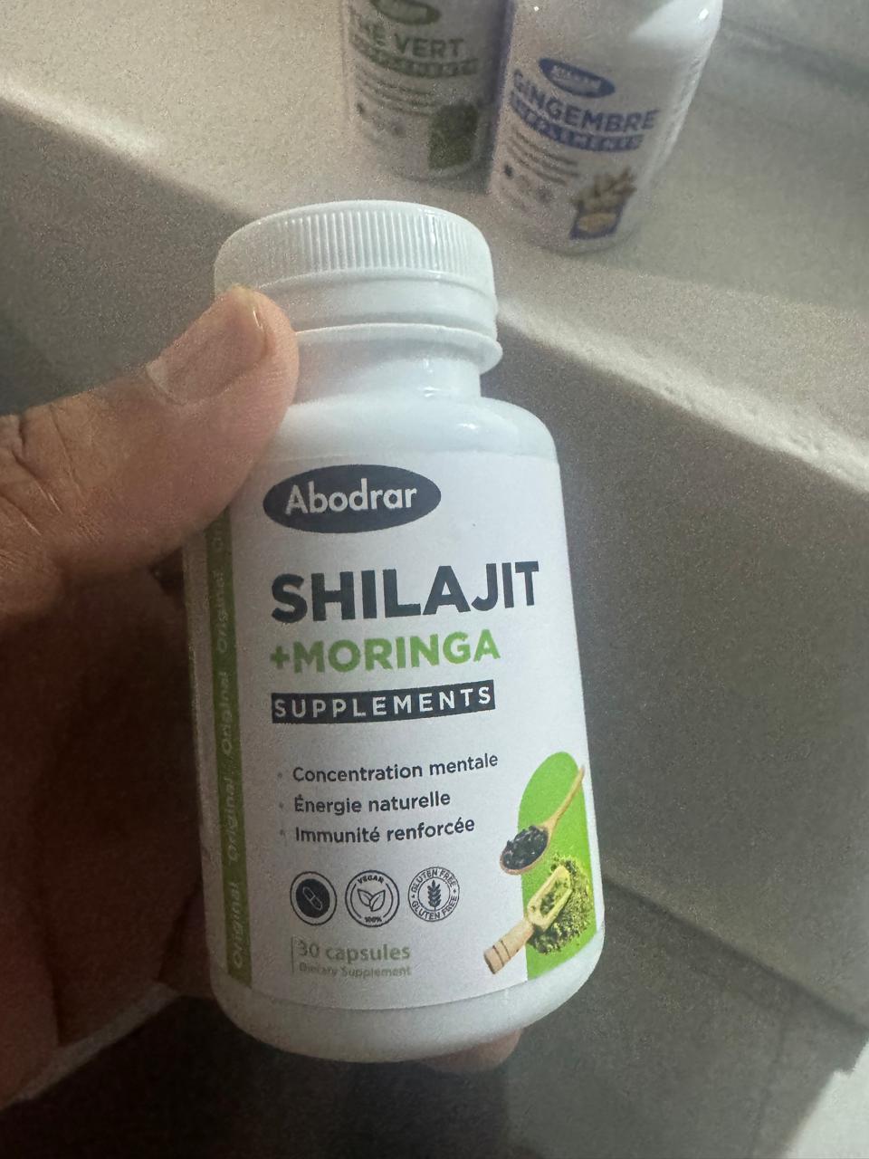 Complément Shilajit + Moringa 30 gélules