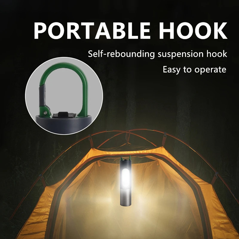 Rechargeable Laser LED Flashlight