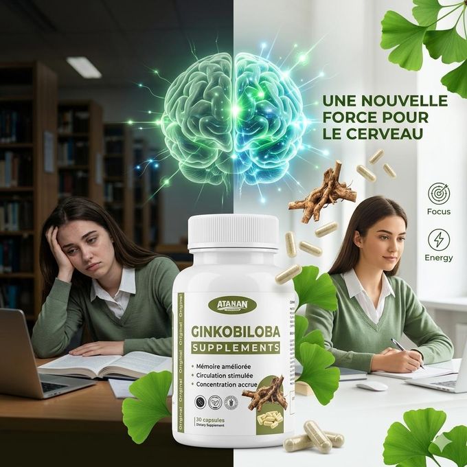 ATANAN Ginkgo Biloba 30 Capsules