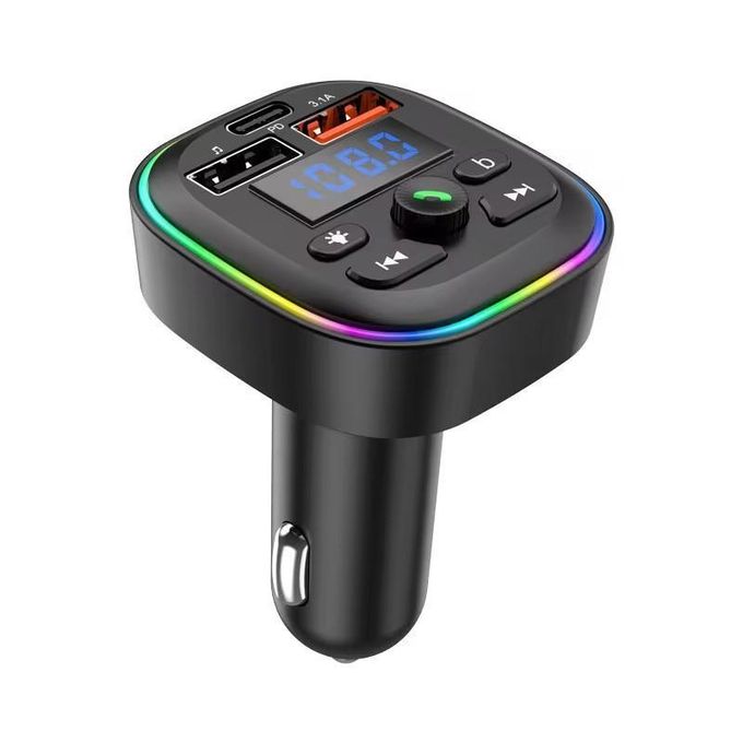 3-Port Bluetooth FM Transmitter