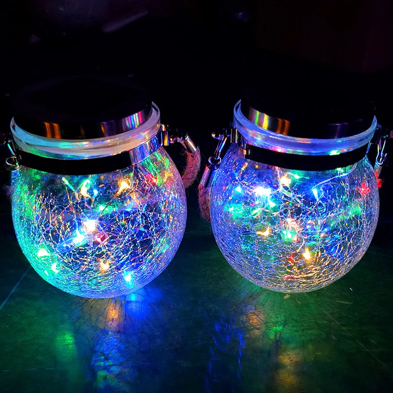Bouteille à vœux lumineuse solaire
