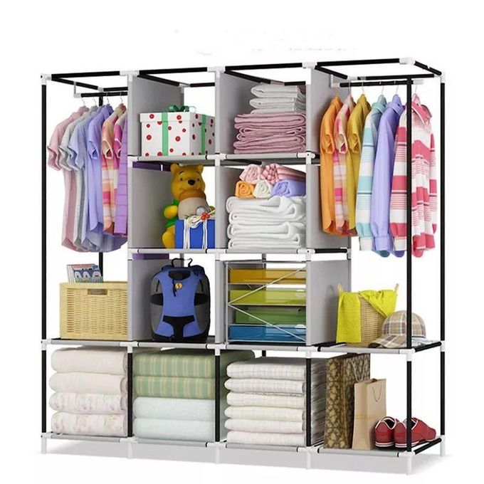 Large Fabric Wardrobe