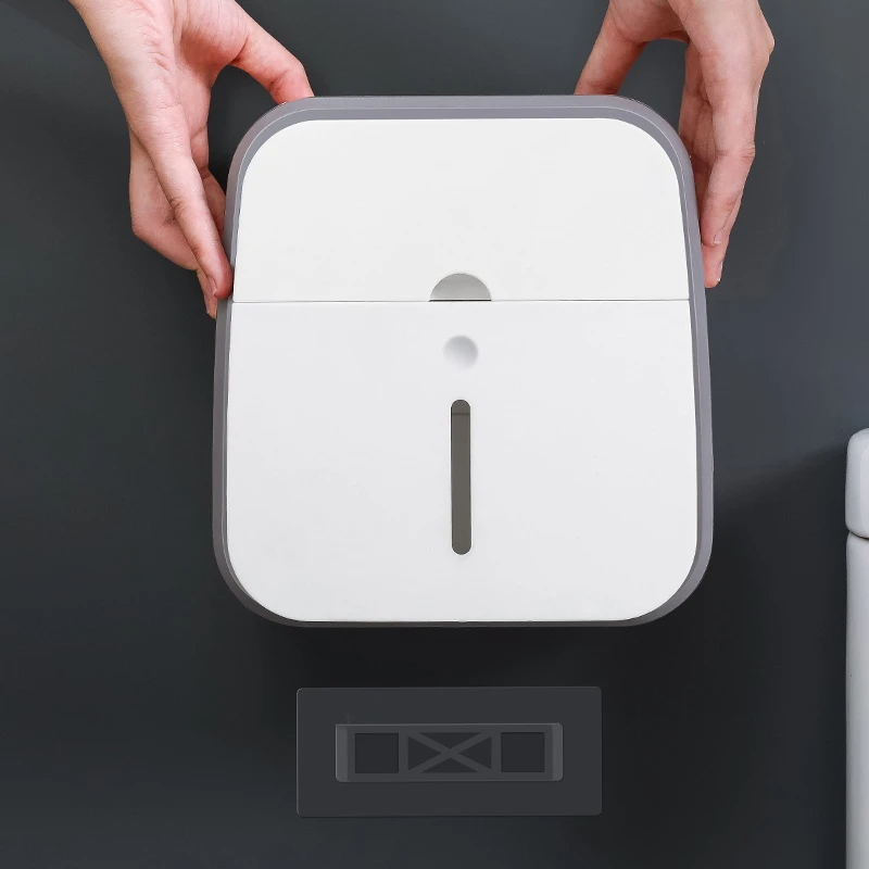 Dérouleur papier WC étanche avec tablette