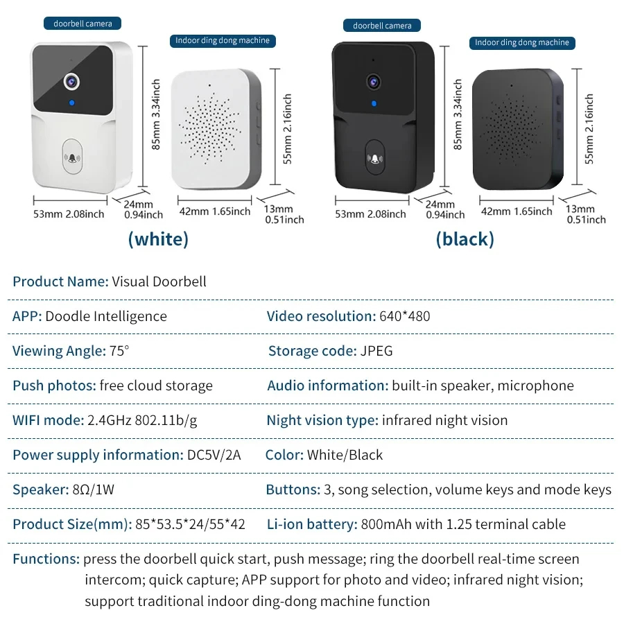 Wireless Video Doorbell