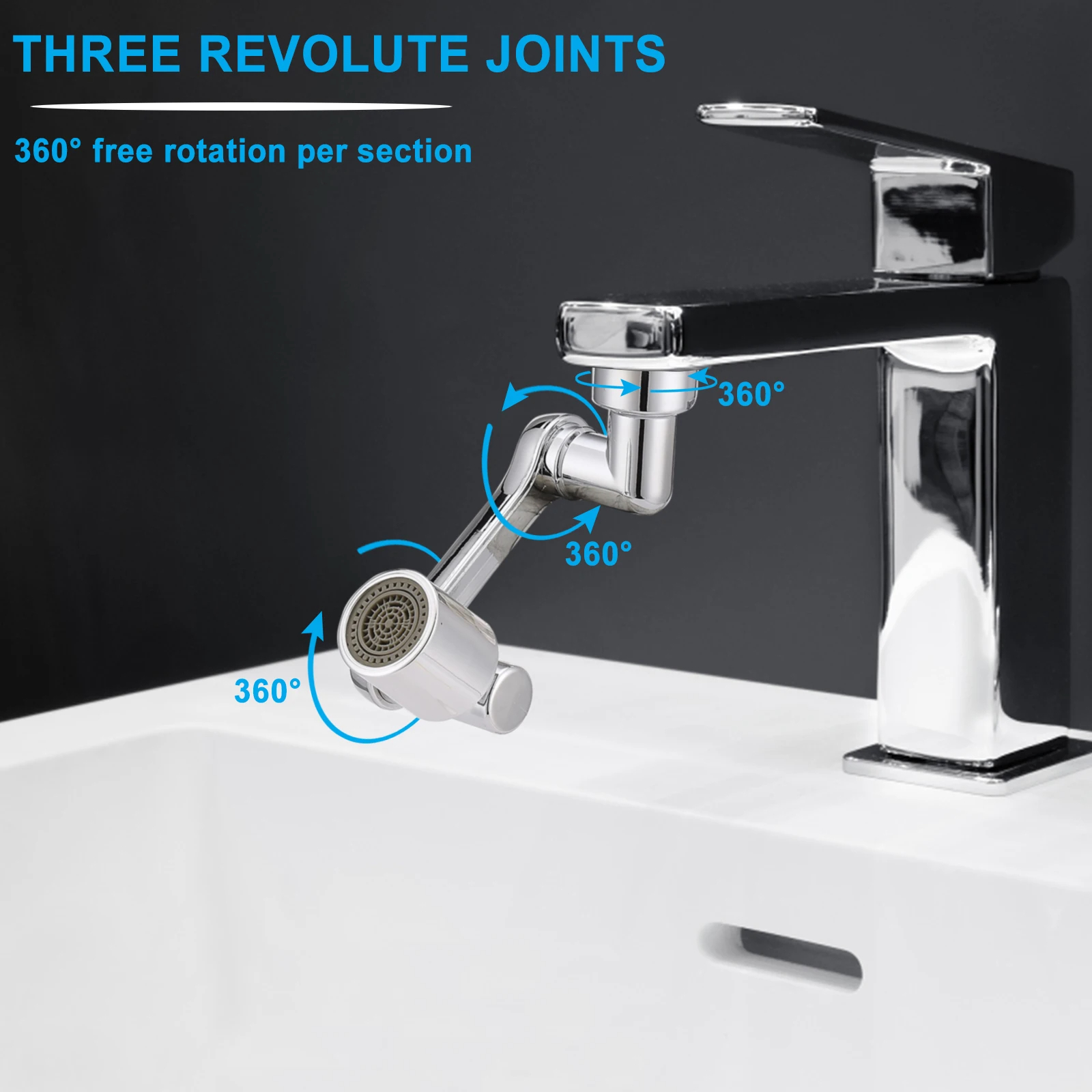 1080° Swivel Filter Faucet Head