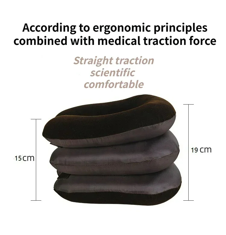 Oreiller de voyage cervical en U