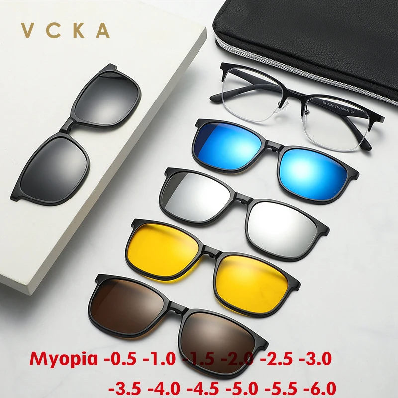 نظارات Magic Vision المغناطيسية 6 في 1