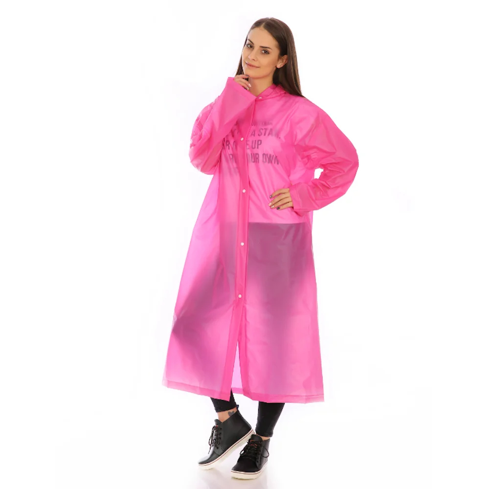 Imperméable pliable à capuche