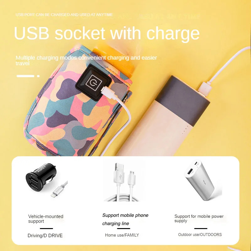 Chauffe-biberon portable USB