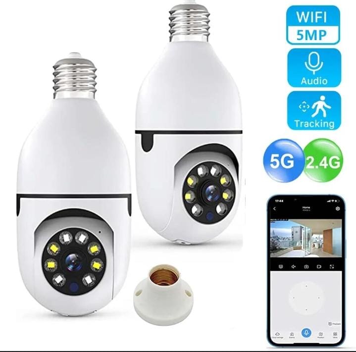 Caméra de surveillance Wi-Fi 360°