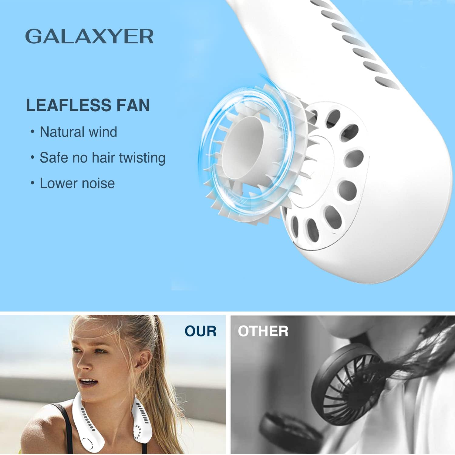 Ventilateur de cou sans pales ARCTIC