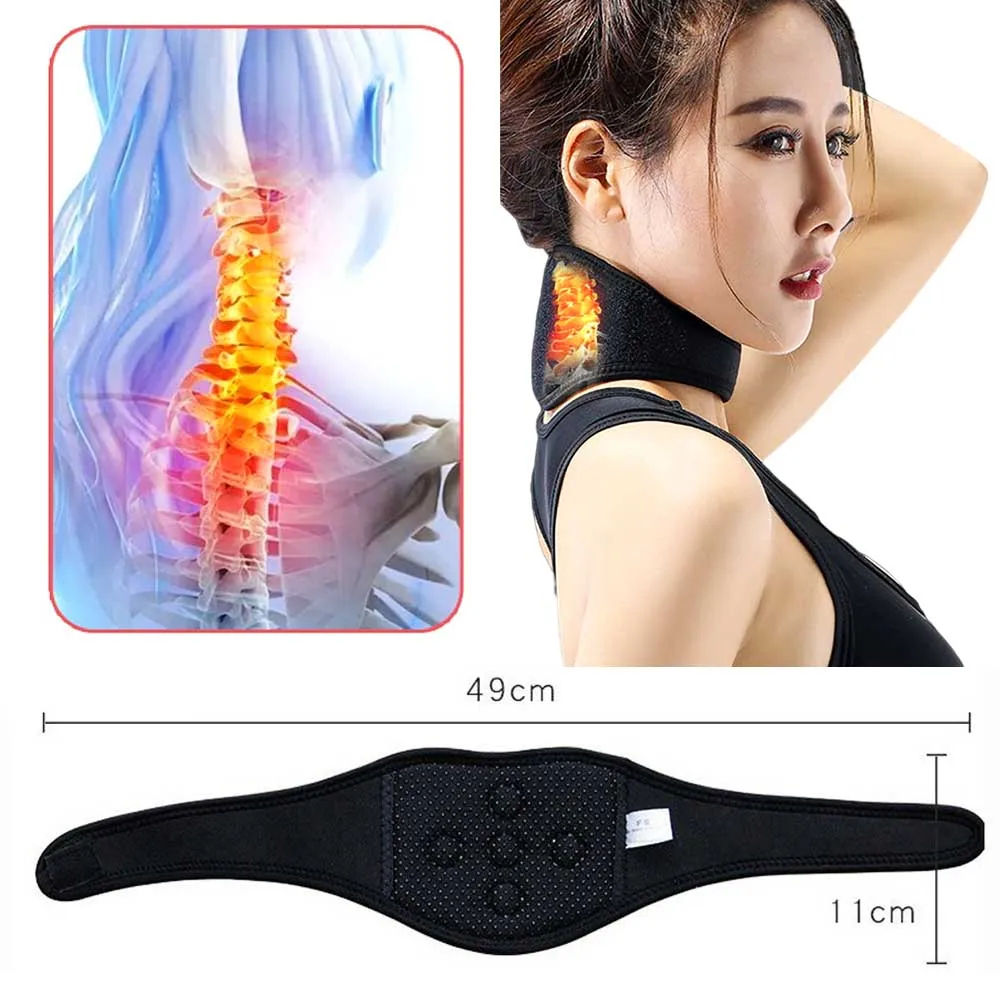Self-Heating Tourmaline Neck Wrap