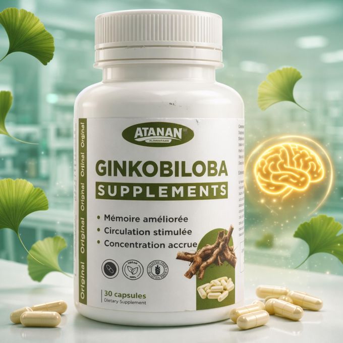 ATANAN Ginkgo Biloba 30 Capsules