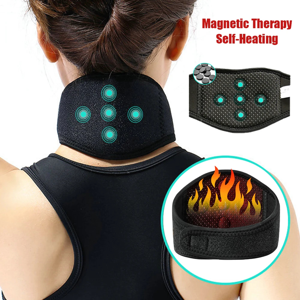 Self-Heating Tourmaline Neck Wrap
