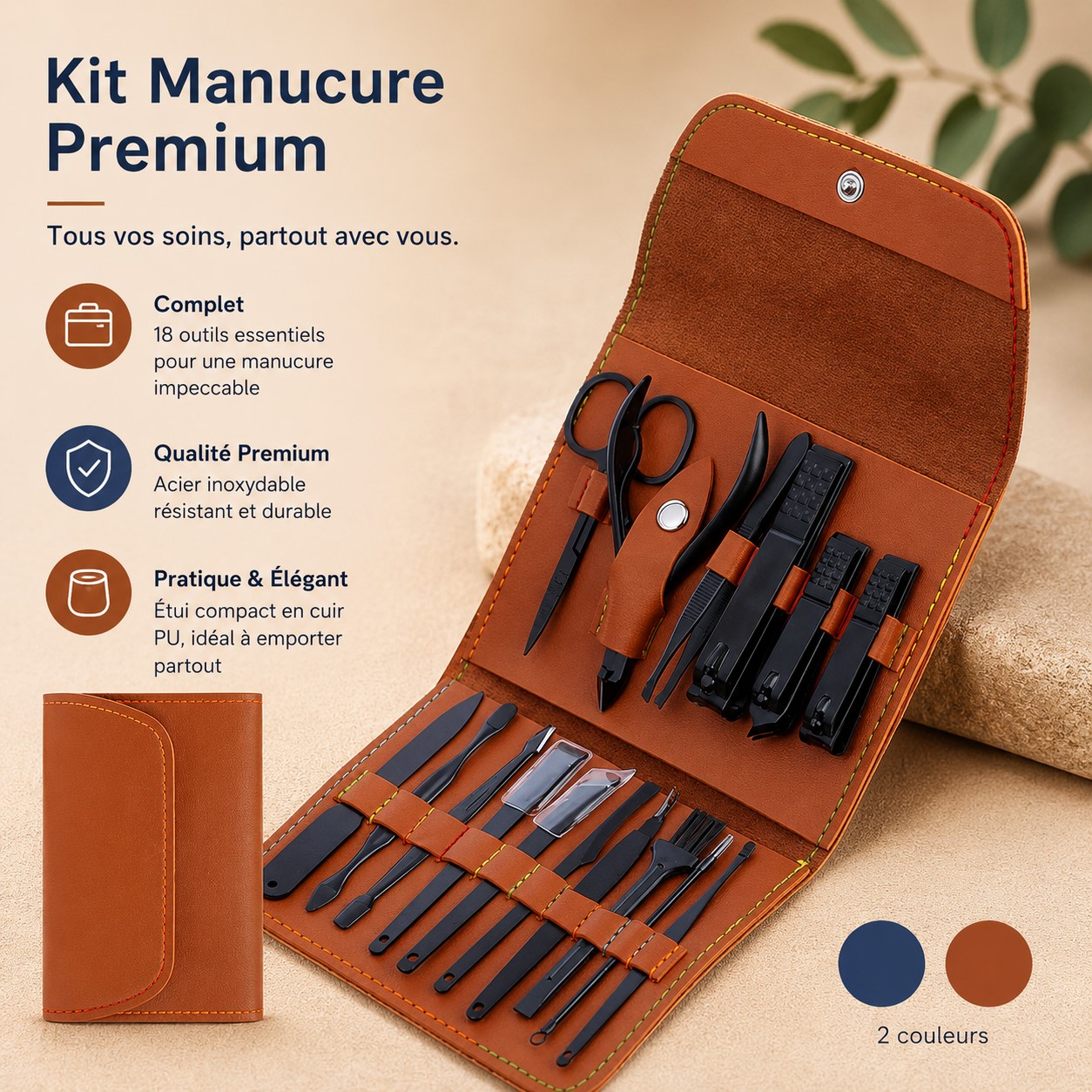 Kit manucure 16 pièces