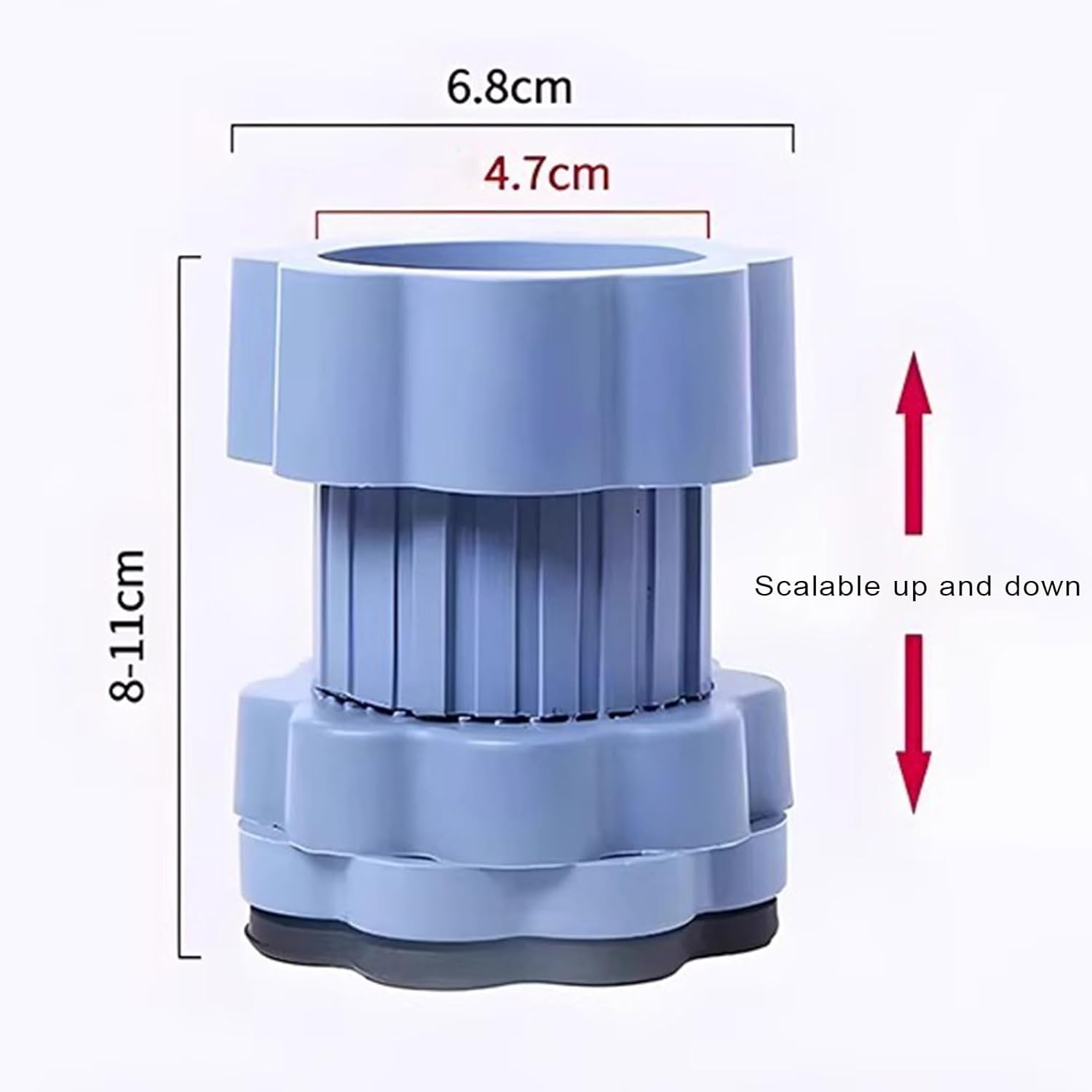 4 patins anti-vibrations pour lave-linge